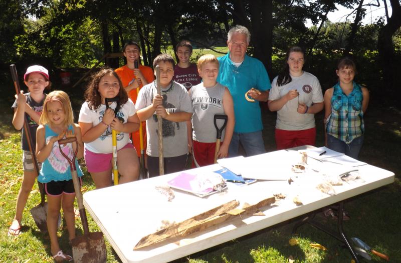Check out this pic from our 2013 dig!  We will so this again next year.